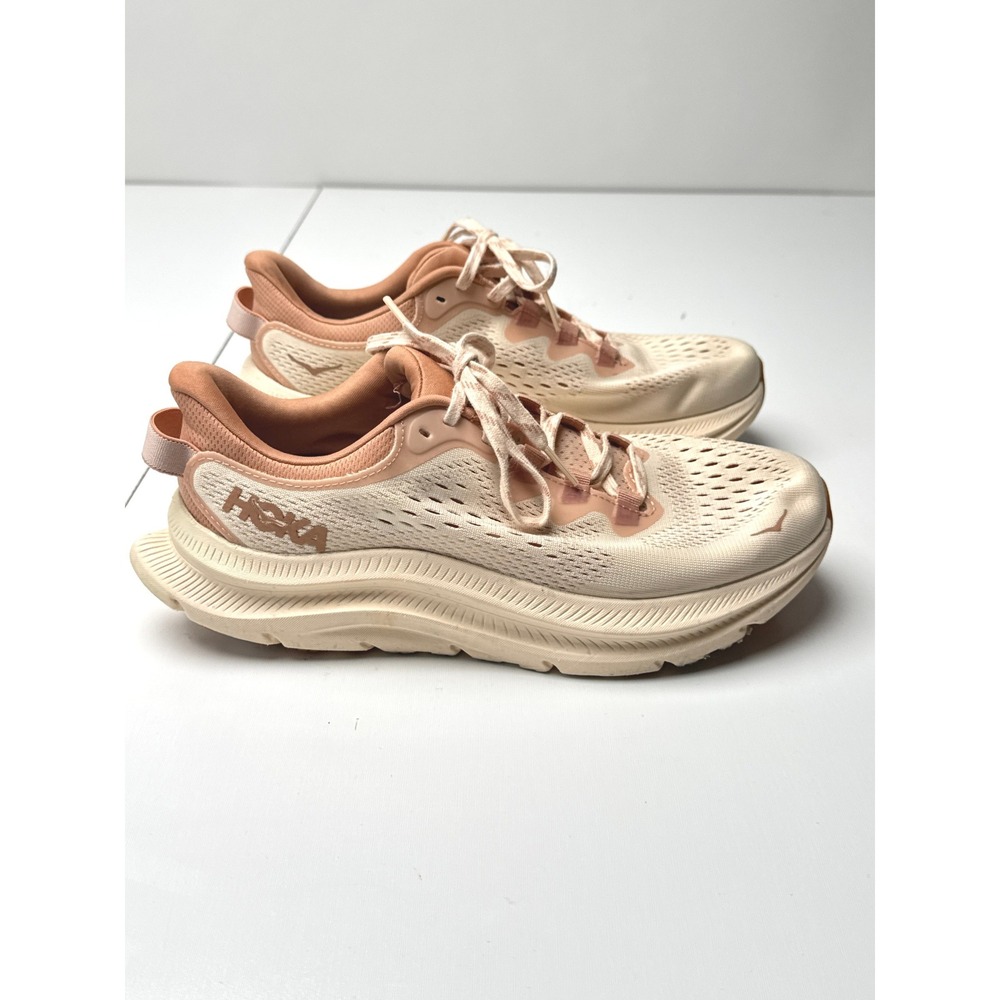 Hoka Kawana 2 Women 8B Running Shoes Vanilla Rose Gold 1147913 VSN Sneaker - Picture 6 of 13
